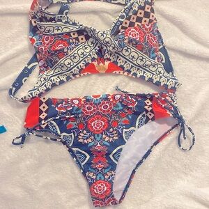 2 piece Bathing suit! Size Large
